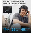 Edifier W800BT Pro - casque à réduction de bruit active hybride - noir image 3