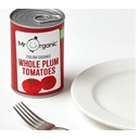 Mr Organic Organic Whole Plum Tomatoes 400g image 1
