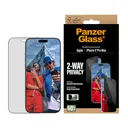 PanzerGlass® 2-Way Privacy Screen Protector iPhone 17 Pro Max | Ultra-Wide Fit w. EasyAligner image 1