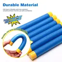 Jouet de jeu de réflexion à bâtons tombants, entraîneur de coordination œil-main rechargeable par USB avec 3 vitesses de chute réglables, bâtons tombants en mousse EVA souple sûrs pour enfants et adultes, jeu interactif de fête familiale en intérieur, jouet d'entraînement de la vitesse de réaction, conception suspendue au mur avec crochets d'installation, cadeau parfait pour les enfants image 3