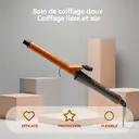 RAF Fer à boucler professionnel en céramique 60 W PTC, chauffe rapide, pour femmes, coiffage salon image 3