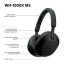 Sony WH1000XM5 Wireless Overhead Noise Cancelling Headphones - Black image 9