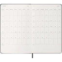 MOLESKINE Agenda Semainier 12-Mois Horizontal Grand Format image 4