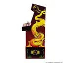 Arcade1Up Borne d'arcade Midway Legacy Mortal Kombat 30e Anniversaire - Sous licence officielle - Écran LCD 17 pouces - 14 jeux intégrés - Marquee lumineux et rehausseur inclus image 3