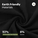 BAMBOO COOL Men's Ultra Breathable Underwear,No Riding Up Boxer Briefs with ComfortFlexible Waistband XL (4 Pack) image 3