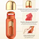 Qiweiny Recourbe-cils chauffant orange, rechargeable, effet longue tenue image 4