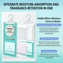 Grepower Linen-Scented Dehumidifying Bags, 10-Pack, Effective Against Moisture & Condensation, Super Absorbent, Fast-Acting, For Closets, Home, Kitchen, Garage, Bedroom, RV, Office, Basement image 6