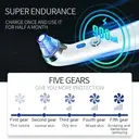 Blackhead Remover Vacuum, Electric Pore Cleaner with 5 Adjustable Suction Power, USB Rechargeable Acne Comedone Extractor Tool with 4 Replaceable Probes and LED Display for Men & Women image 3