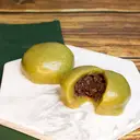 JX Green Balls with Red Bean Paste 4 x 60g image 0