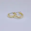 Irregular Geometric Hoop Earrings for Women - 18K Genuine Gold Plated Modern Art Design, Premium Fashion Jewelry with Gift Box image 3