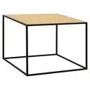 Interiors by Premier Coffee Table Depok Square Black/Rattan image 4