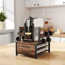 SRD Porte-mug à café avec étagère de rangement image 1