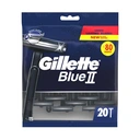 Gillette BlueII Men's Disposable Razors x20 image 2