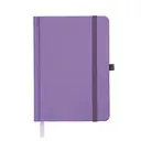 Jubiluu Carnet cartonné A6 premium avec marque-page, pages lignées, 100 g/m² - Lavande pâle image 0