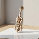 Robotime ROKR Puzzle 3D bois violoncelle magique - 27,5x27,5x47,5 cm - 1 pièce, décoration à la maison, décoration d’étagère,Cadeaux artisanaux pour adultes et adolescents,Jouets éducatifs image 6