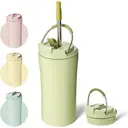 Bottle Bottle Thermos pour café à double paroi vert avocat - 355 ml image 0