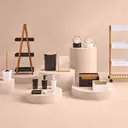 5five Bamboe Organizer - Wit, 5 compartimenten, 18 x 14 x 9 cm image 1