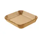BJ 20cm Square Air Fryer Paper, 50-Piece Set image 0