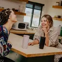 Bottle Bottle Thermal Mug 500 ml To Go - Premium Insulated Stainless Steel Mug, Leak-Proof, BPA-Free, Quick Press Closure, Double Walled, Keeps Drinks Hot & Cold for a Long Time (pink) image 5