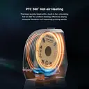 Creality Space PI Filament-Trockner | 3D-Drucker Filament-Trockenbox mit 360° 110W PTC-Heißluftheizung, verbesserte Filament-Entwässerungs-Aufbewahrungsbox, kompatibel mit Nylon, ABS, PETG, PLA, TPU 1,75mm & 2,85mm Filament image 4