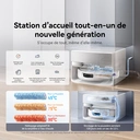 Narwal Flow Robot aspirateur laveur avec kit de raccordement à l'eau – Blanc image 2