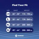 SUNKISS TrustPlus Lot de 16 couches jetables absorbantes unisexes pour incontinence adulte - Taille XL nuit image 4