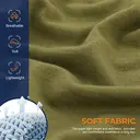 BAMBOO COOL Men's Underwear Breathable Boxer Briefs with Fly Moisture-Wicking Lightweight Underwear S (7 Pack) image 1