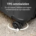 ochama Reiskoffer Set van 3 Stuks, Hardcase Kofferset met 360° Zwenkwielen en Trekstang, 20+24+28 Inch Bagageset voor Reizen, Robuuste Trolley Set, Obsidiaan Zwart image 2