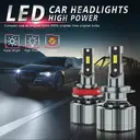 CARLitek H8/H9/H11 Lot de 2 ampoules pour feux 300 % plus lumineuses, 160 000 lumens, 6000 K, haute et basse intensité, Plug & Play, compatible CANBUS, sans code d’erreur image 1