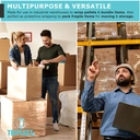 Triplast Pallet Wrap  400mm x 250m, 17mu Clear 1 Roll image 4