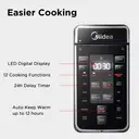 Midea Pressure Cooker/Multi-Cooker - 7.6L, 12 Presets, Yogurt Maker, Rice Cooker, Slow Cooker, Sauté, Steamer, Stainless Steel Non-Stick Inner Pot, Dishwasher Safe, MY-CS8037WP image 5