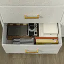 HOMCOM Chest of Drawers with 9 Fabric Drawers, Boucle Storage Organiser with Steel Frame, Fabric Dresser for Bedroom, Living Room, Hallway, Cream White image 8