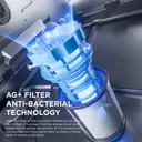 Midea MDWEB1403M(B)-WG-UK Full Size 60cm Wide Integrated Dishwasher With Cutlery Tray, Black, C Rated image 3