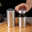 BJ Boîte à Thé en Alliage d’Aluminium - 60ml, Pièce Unique image 2