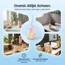 [Summer Deals - Gratis Volgende Dag Levering] BAIR CARE V6 Draagbare Pocket Waterflosser met Innovatieve Magnetische Tank, Druksproeimodus, 30 Dagen Batterijduur, USB Oplaadbaar, IPX7 Waterdicht, Ideaal voor Reizen, Thuis & Dagelijkse Mondverzorging image 1