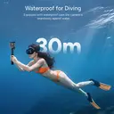 SJCAM SJ20 Caméra d'Action - Stabilisation Gyroscopique 6 axes, autonomie 480 minutes, objectifs jour/nuit, vidéo 4K 30fps, double écran : tactile 2,29-pouces et selfie 1,3-pouce image 6