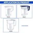 VIVREAL Filtre à eau compatible avec les carafes Zerowater image 9