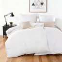 LeBonsoir Basics 50x75cm Pillowcases Set of 2， Super Soft Easy Care Microfiber，Envelope Closure， White， Pillows Not Included image 3