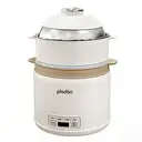 Plodon One Touch Rice Cooker with Steamer, 2.3L Non-stick Electric Cooking Pot Hot Pot, Auto Keep Warm, Multifunctional Cooker for Soup, Oatmeal , Rice, Noodles （with Rice Spoon and Measuring Cup) image 1