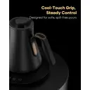 Cocinare FLOW B9 Bouilloire électrique avec contrôle précis de la température et ébullition rapide, 1500 W, noir mat - 0,9 L image 5