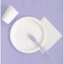 Unique Plastic Table Cover, Lavender, 1.37 x 2.74m image 2