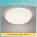 Philips Ceiling Light LED Luminaire Spray Bathroom Warm White 12W D: 28.7cm image 4
