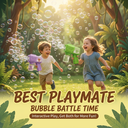 Tokky Dinosaur Bubble Gun for 3-5 Year Olds, 360° Leak-Proof Automatic Bubble Machine Toy, 8 Clog-Resistant Nozzles 1000+ Bubbles Per Minute with DIY Stickers, Summer Outdoor Interactive Birthday Party Gift for Boys and Girls image 9