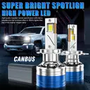 ENdureLite LED 9005/HB3 Lot de 2 ampoules LED 6000 K blanc froid, taille 1:1 avec ventilateur de refroidissement, Plug & Play image 1