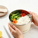 Maxcook Ramen Bowl Pickle Bowl - with Cutlery - 1.5 L image 2