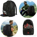 Large Laptop Backpack Men 50L， 17.3 Inch Work Waterproof Backpack Laptop Bag Travel Backpack， School Backpack Teenager Boys Anti Theft Business Black， New Year Sale ， Top gift picks image 4