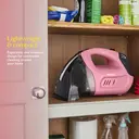 Swan TV's Queen of Clean Handheld Carpet Cleaner, 480 ml Water Tank, 500W - Pink, SC18410QOCN image 6
