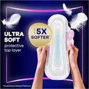 Always Platinum Secure Night Sanitary Towels With Wings Size 4 12 Pads image 1