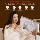 HOMOH Vacuum Bags for Clothes with Wireless Vacuum Pump, Pack of 9 (3 x 40 x 50 cm, 3 x 40 x 60 cm, 3 x 50 x 60 cm), Reusable Vacuum Bags Clothing, Suitable for Travel, Daily Storage image 7