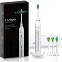 LÄCHEN RM-T8B Brosse à dents électrique sonique avec 4 têtes de brosse - Blanc image 0